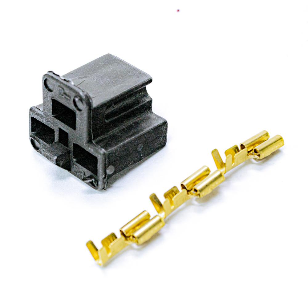 Plug Alternador Mercedes Benz Volkswagen com Terminal 3 Vias - TC Chicotes - TC 903.4217