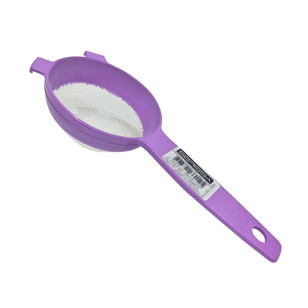 Peneira de Plástico 7 cm Pequena Coar Suco Fruta Compacta Cozinha Pacote com 12 Unidades