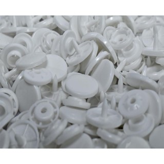Botao Botoes de Pressao Tic Tac Plastico Branco No 15 100 un em Oferta na Shopee