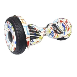 Hoverboard 10 Polegadas Grafite Original Skate Elétrico Led Bluetooth e Bolsa