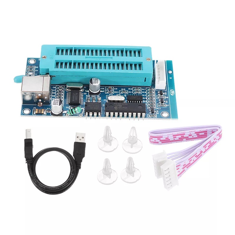 Programador PIC K150 ICSP USB Programação Automática Desenvolver Microcontrolador + Cabo em Oferta na Shopee