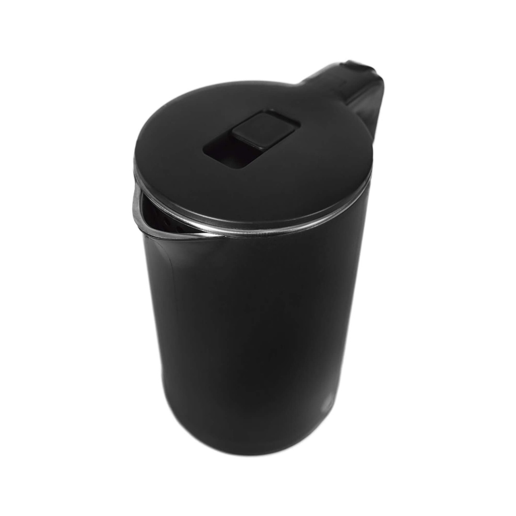 Chaleira Elétrica 110v/220v 1,8 L Inox Aroma Agratto Dupla Camada Preta