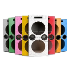 CAIXA BOB VERTICAL ALTO FALANTE DE 5 POLEGADAS PLACA MP3 (L:20 X A:40 X P:20)