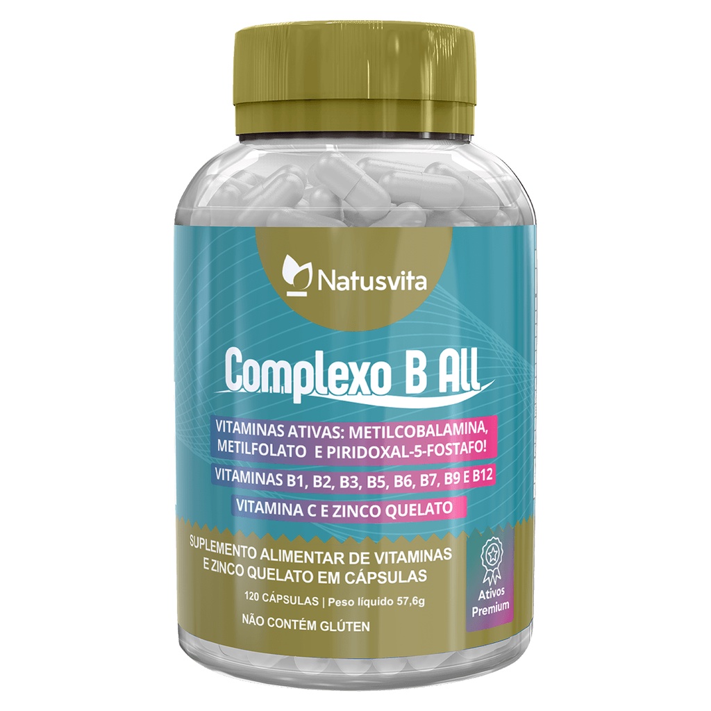 Complexo de Vitamina B (Vitaminas Ativas)