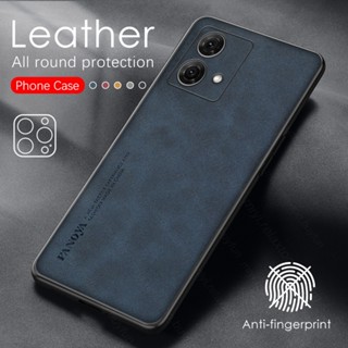 Capa Protetora De Lente De Couro Para Telefone Motorola Edge 40 Neo 5G TPU Soft Bumper À Prova De Choque Coque Moto Rola Edge40 Edge40Neo