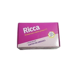 Grampos De Cabelo Ricca Nº5 Preto 122 c/100un