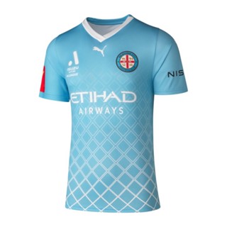 23/24 Camisa De Futebol Masculinas Melbourne City Home