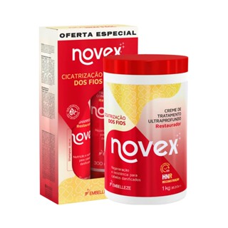Kit Shampoo Condicionador e Mascara Tratamento Vitay e Novex Embelleze Escolhe o Seu