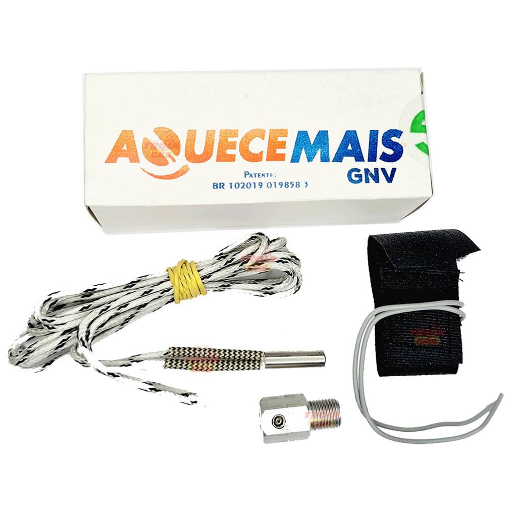 Resistência e Sensor Temperatura Aquece Mais para GNV de 2ª a 6ª Geração