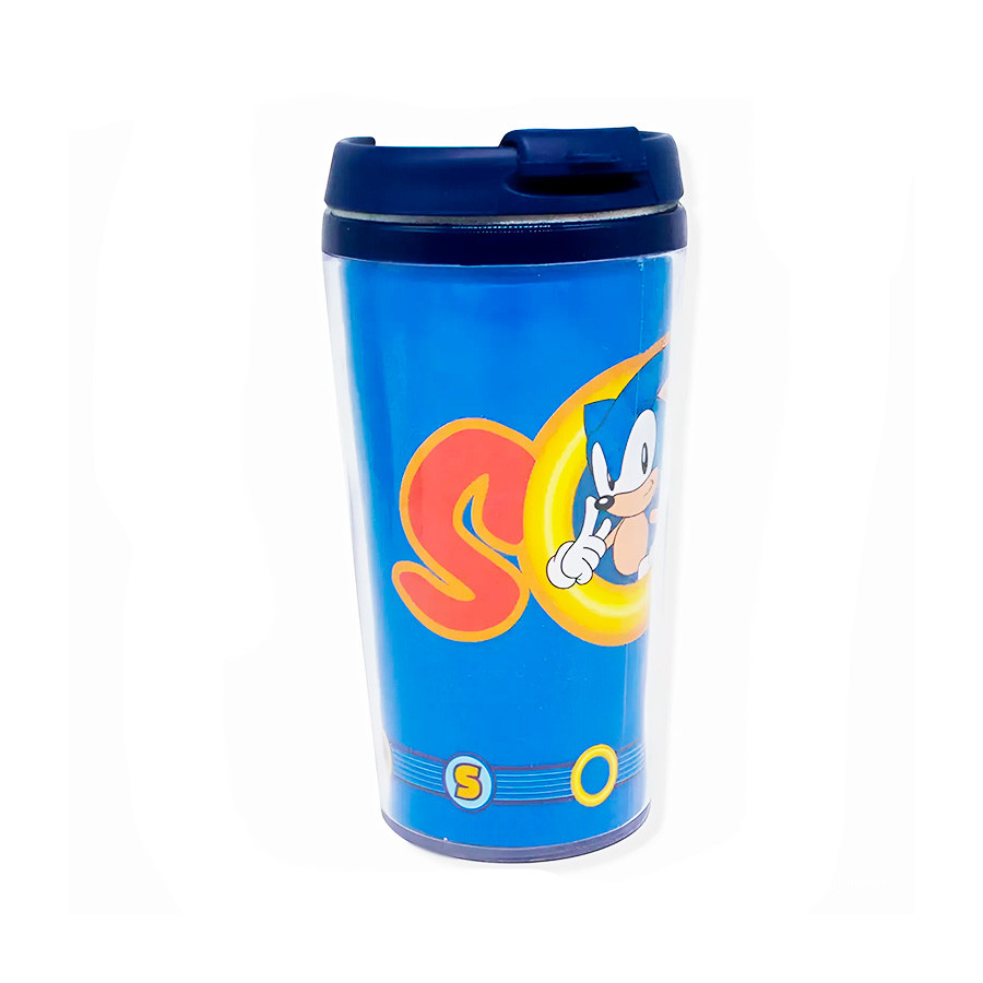 Copo Viagem Pop - Sonic Original - 200ml - 1 unidade - Zona Criativa - Rizzo em Oferta na Shopee