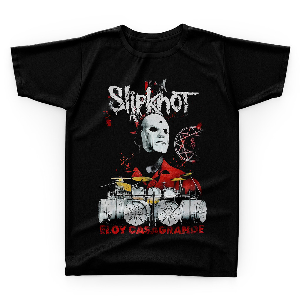 Camsa Camiseta Slipknot Eloy Casa Grande - 100% Algodão