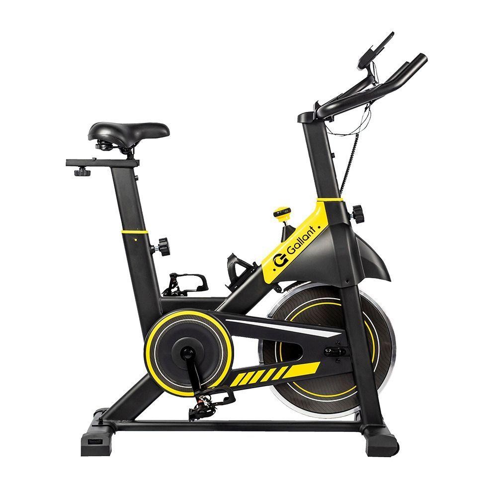 Bicicleta Ergométrica Spinning Magnética Gallant Elite Roda de Inércia 13 kg (GSB13HMGA-PT) - Sports & Outdoors