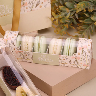 10 CAIXA PARA 3 MINI OVOS / MACARONS COM VISOR LEVEZA 4888  ( PASCOA JANGO 2025 ) em Oferta na Shopee