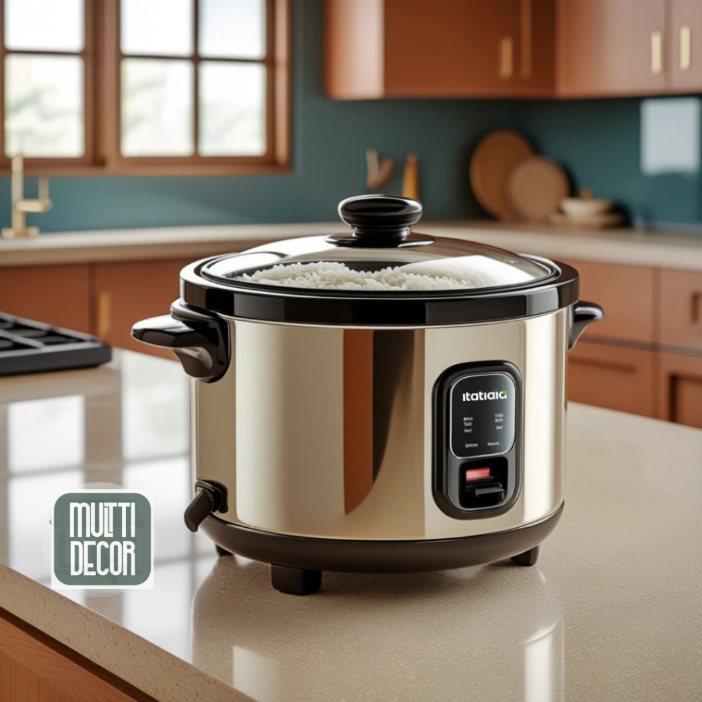 Panela de Arroz Elétrica Itatiaia Inox Moderna e Prática