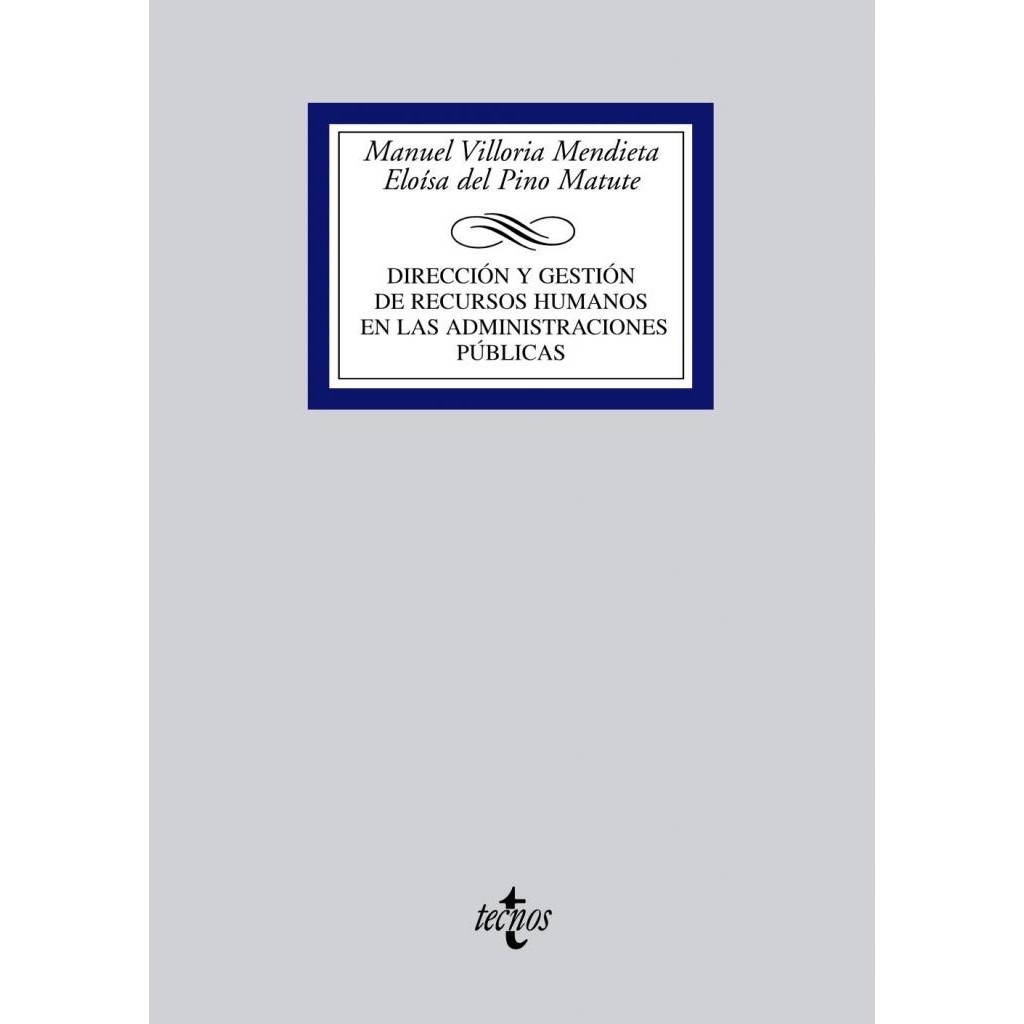 Livro: Dirección y gestión de recursos humanos en las administraciones públicas (Espanhol - Outlet)