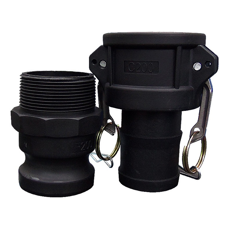 Kit Conexão Engate Rápido Camlock 2 Polegadas Ert-c + Ert-f