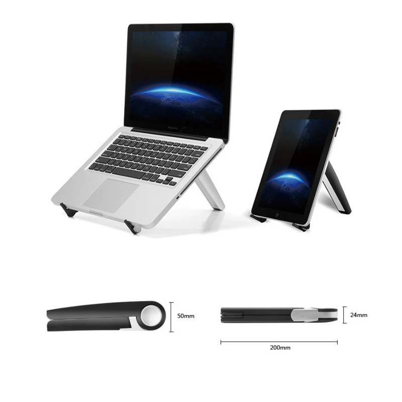 Suporte Ajustável para Notebook e Celular – Conforto, Ergonomia e Produtividade