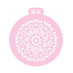 Stencil Redondo Mandala - Ref.3036 - 1 unidade - RR Cortadores - Rizzo