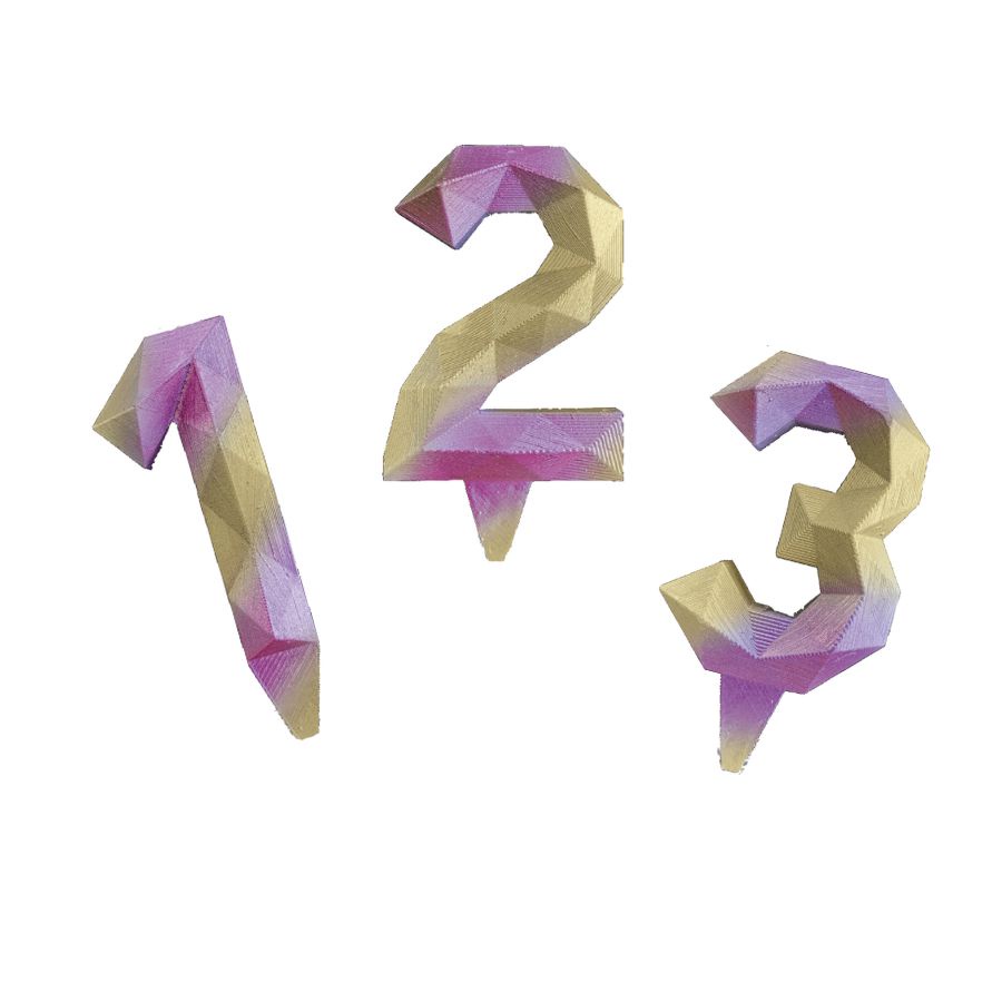 Vela Diamante Rosa com Dourado  - 01 Unidade - Festcolor - Rizzo Distribuidora em Oferta na Shopee