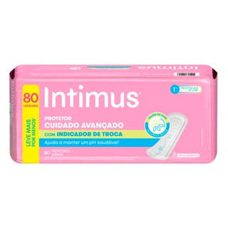 Protetor Diário Intimus Days Indicador De Troca 80 Unidade Leve Mais Pague Menos