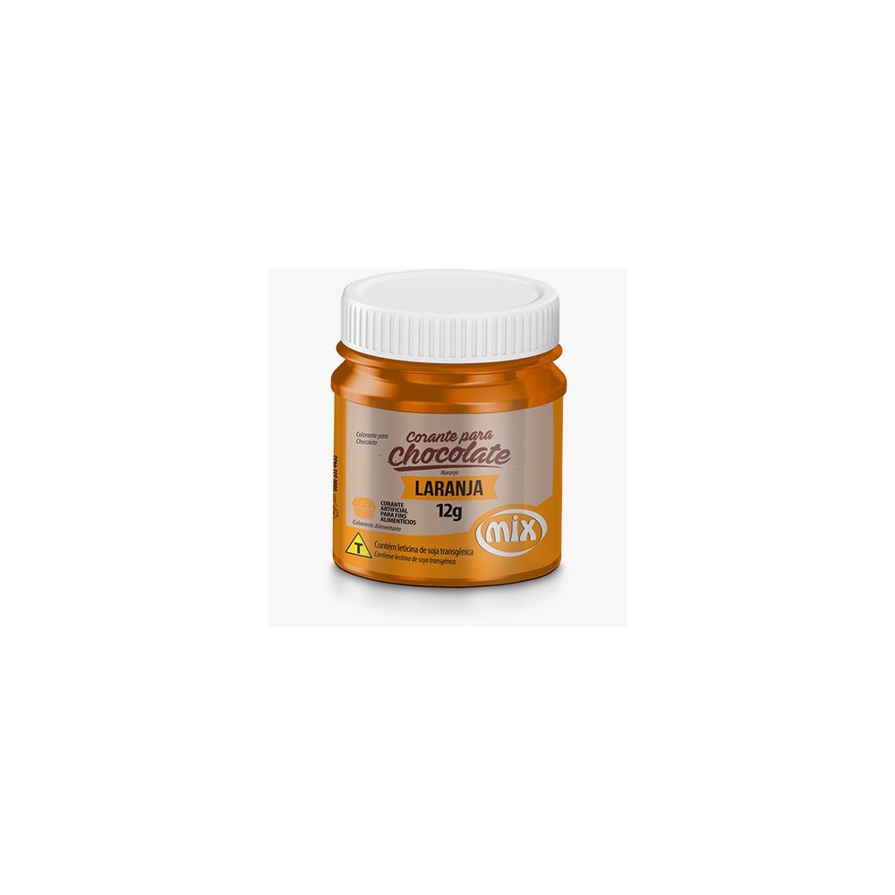 Corante Para Chocolate 12g - Mix Laranja em Oferta na Shopee