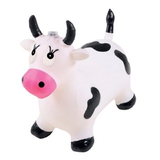 Brinquedo Infantil Inflavel Vaquinha Upa Upa Com Som Cavalinho