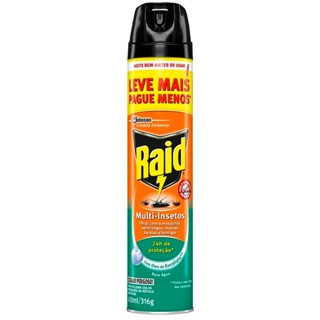 Spray Inseticida Raid Multi Insetos Eucalipto 420ml