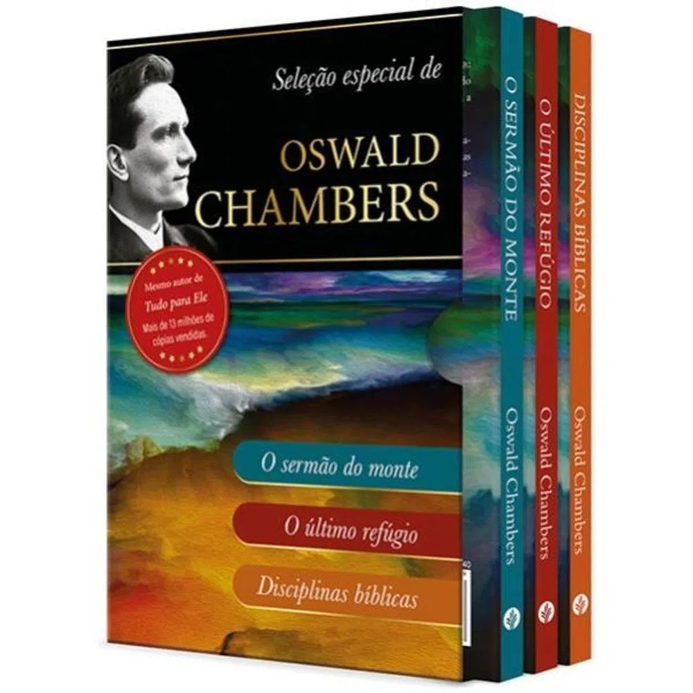 Box Seleção Especial de Oswald Chambers | Capa Dura em Oferta na Shopee