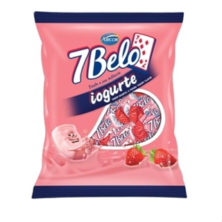 Bala 7 Belo Iogurte Mastigável 500g Arcor