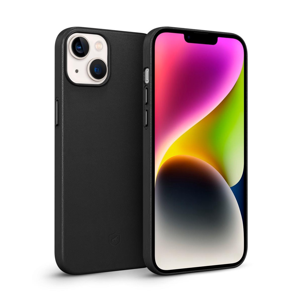 Capa Case Capinha para iPhone 14 Plus - Couro Dual Preta - Gshield - Mobile & Gadgets