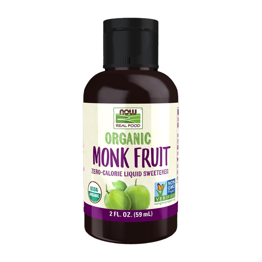 Fruta dos Monges Now Foods Adoçante Líquido 59ml Monk Fruit
