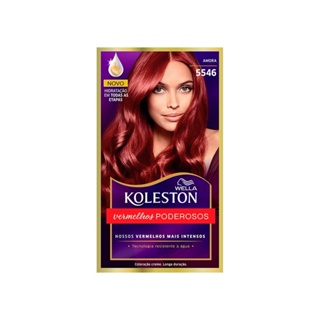 Tintura Koleston Vermelho Especial 55.46 Amora em Oferta na Shopee