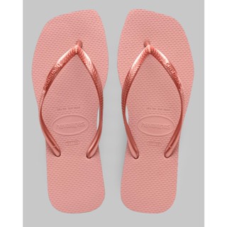 Chinelo Havaianas Feminino Slim Square Rosa