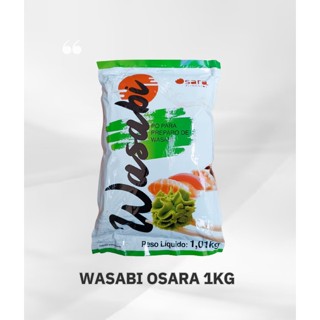 WASABI EM PO RAIZ FORTE 1KG OSARA em Oferta na Shopee