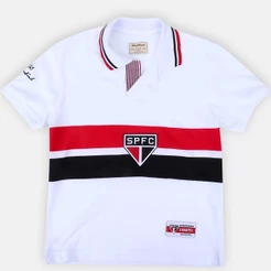 Camisa São Paulo Retrô Bi-Mundial 92/93 Infantil Juvenil Unissex Oficial
