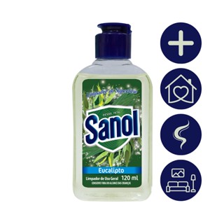 Limpador De Superficies Eucalipto Sanol 120ml