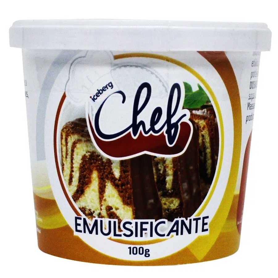 Emulsificante - 100g - 1UN - Iceberg Chef - Rizzo Confeitaria