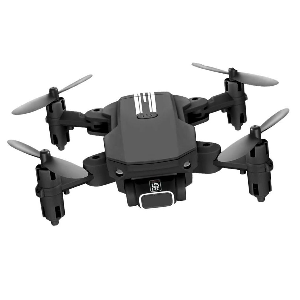 Drone Esportivo LSRC Modo Headless com Braços Dobráveis e Retorno Automático Voo 360° e Luzes LED