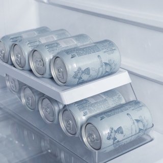 Organizador De Latas De Cerveja Refrigerante para Geladeira em Oferta na Shopee