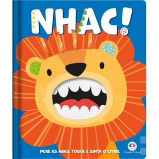 Livro Toque e sinta Nhac! em Oferta na Shopee