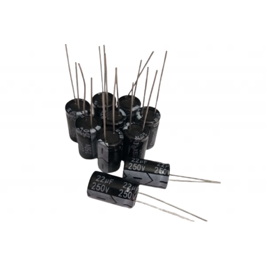 Kit Com 10 capacitor 22x250 22ufx250v p driver corneta