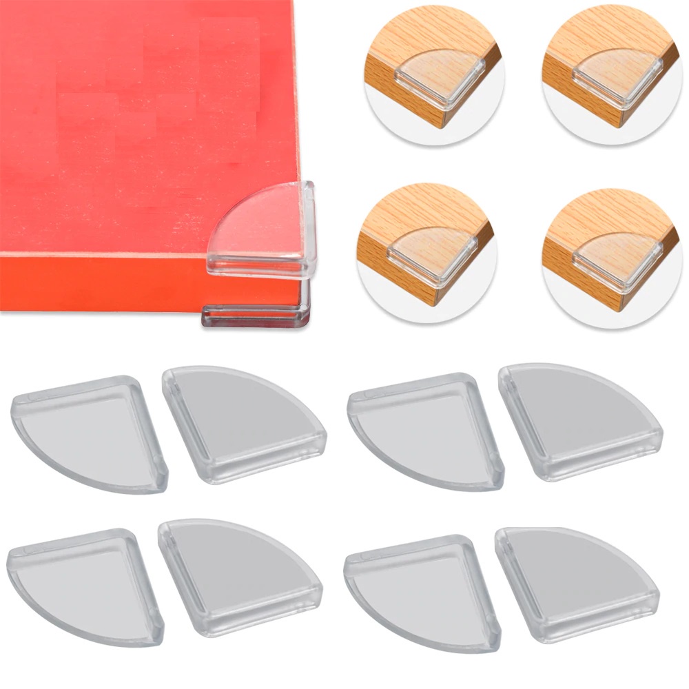 4 UND PROTETOR DE QUINA QUADRADO PROTECAO BEBE SEGURANCA