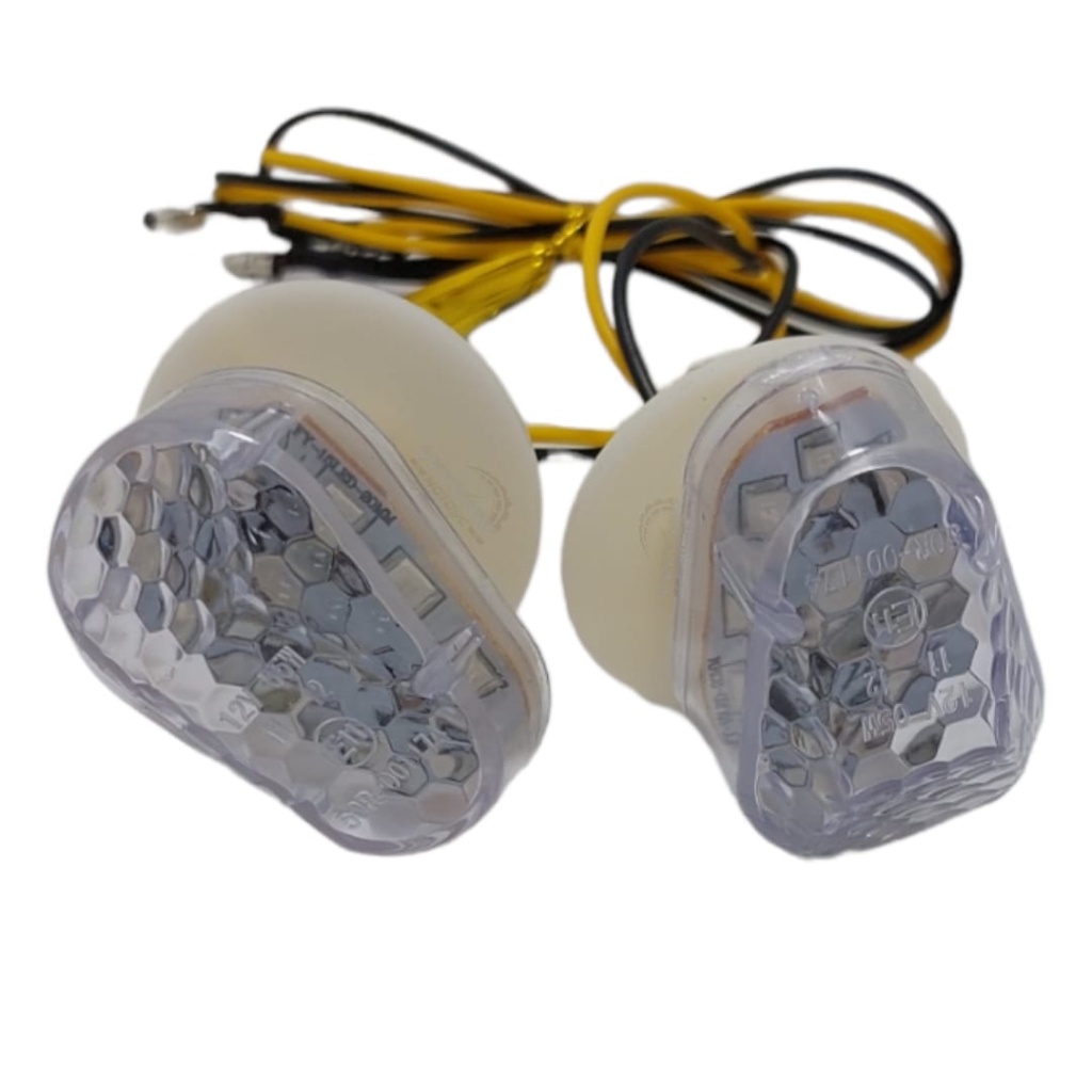 Par Pisca Seta Led Esportivo Carenagem Yamaha Xj6 Fz6 R1 R6 em Oferta na Shopee