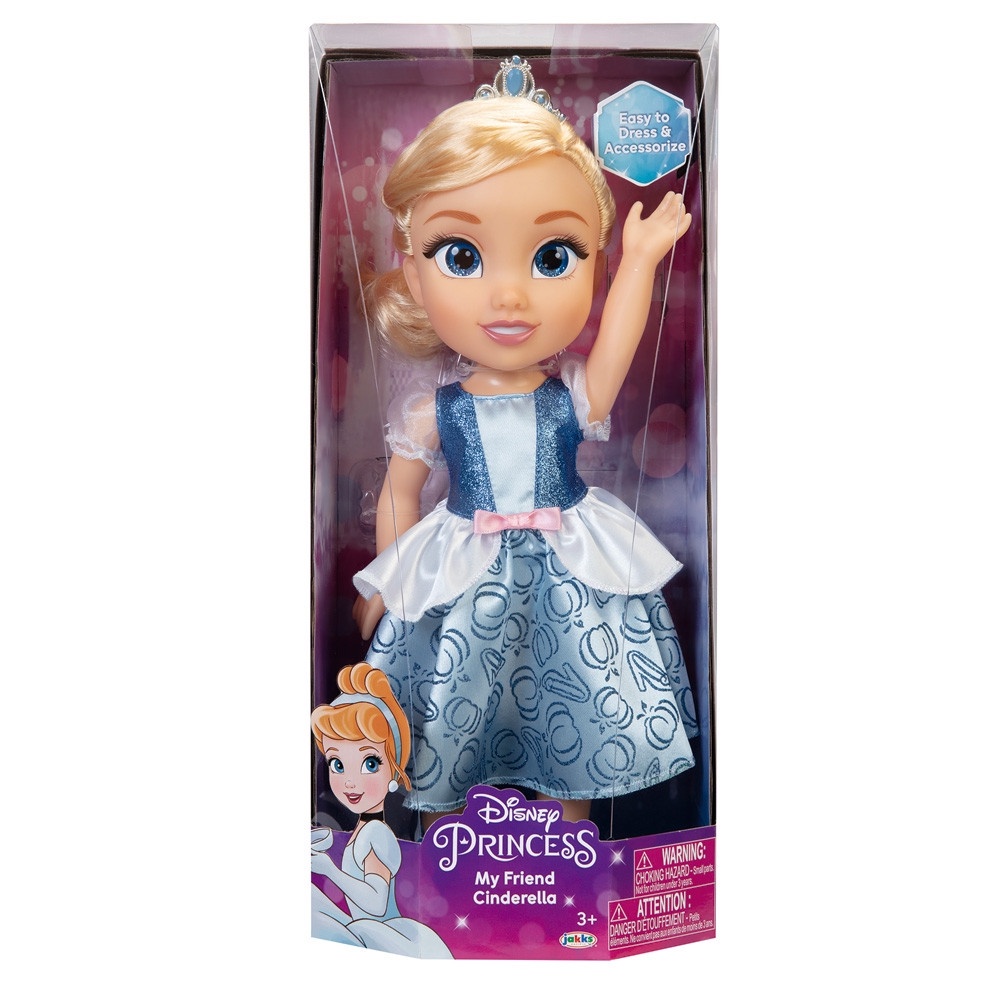 Boneca Princesas Disney Articulada Cinderela Multikids - BR1915 - Mom & Baby