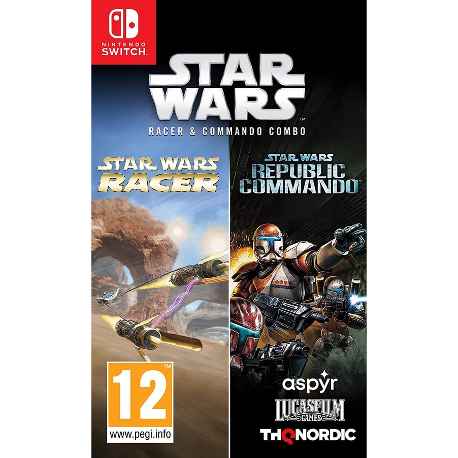 Jogo Star Wars Racer and Commando Combo Nintendo Switch