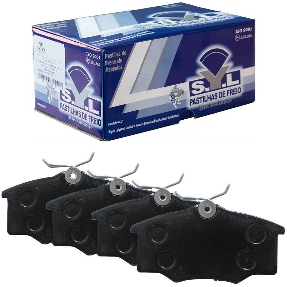 Kit Pastilha Freio Peugeot 408 2.0 2011 A 2016 Traseira Syl em Oferta na Shopee