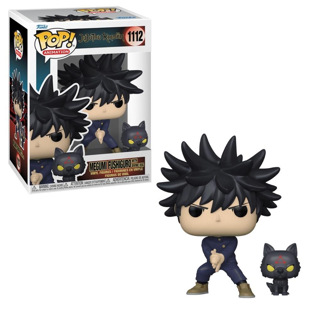 Boneco Funko POP! Jujutsu Kaisen - Megumi Fushiguro com Cão Divino em Oferta na Shopee