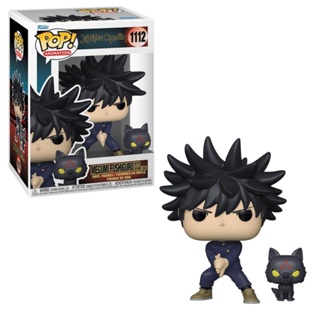 Boneco Funko POP! Jujutsu Kaisen - Megumi Fushiguro with Divine Dog em Oferta na Shopee