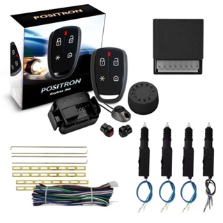 Alarme Positron KL360 Keyless Universal + Kit Trava Elétrica Universal 2 ou 4 Portas em Oferta na Shopee