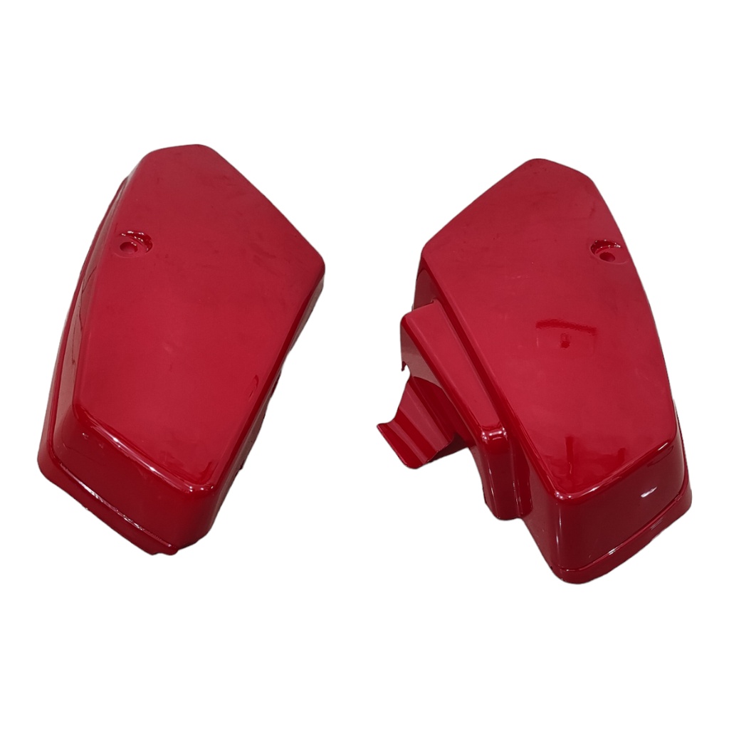 Tampa Lateral Carenagem Traxx Star 50 Par Vermelho